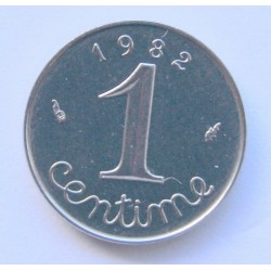 1 centime 1982